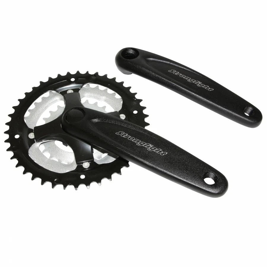 Stronglight Argos MTB Triple Crankset 24/34/42T 170mm 9-S 104/64 BCD Black