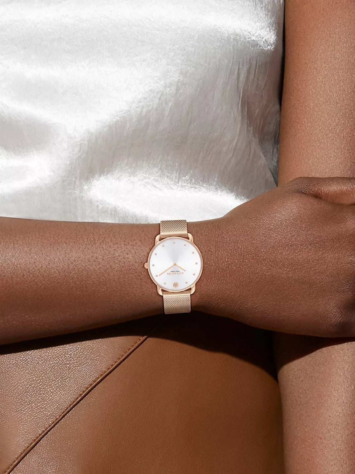 Coach Women's Elliot Stainless Steel 36mm Bracelet Strap Watch - Rose Gold