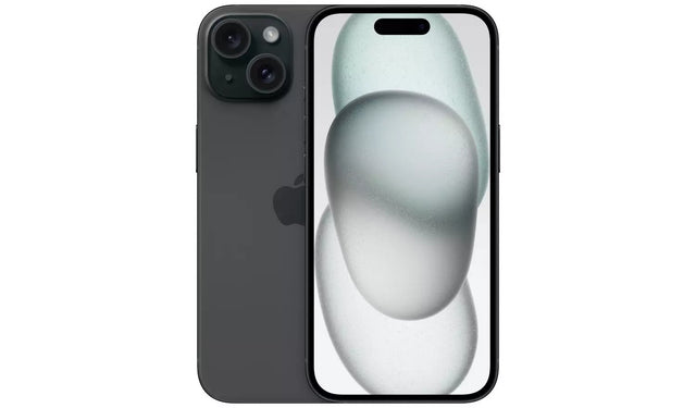 Apple iPhone 15 5G 128GB SIM-Free Smartphone Unlocked - Black - Kazoop