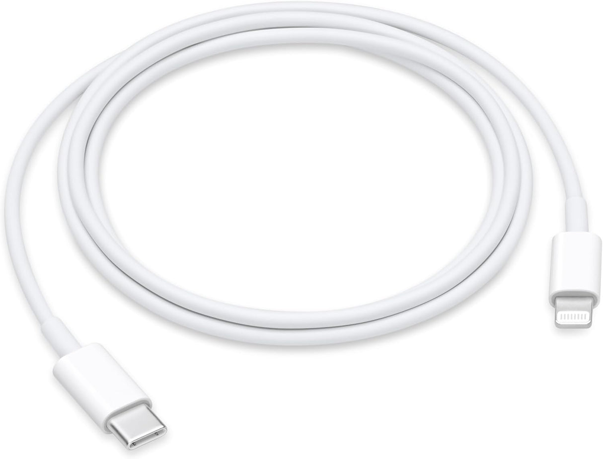 Apple Genuine MUQ93ZM/A USB-C To Lightning Fast Charging Cable 1m - White