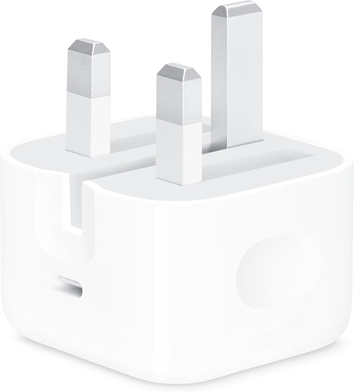 Apple Genuine MUVT3B/A 20W USB-C Power Adapter Foldable UK Plug - White