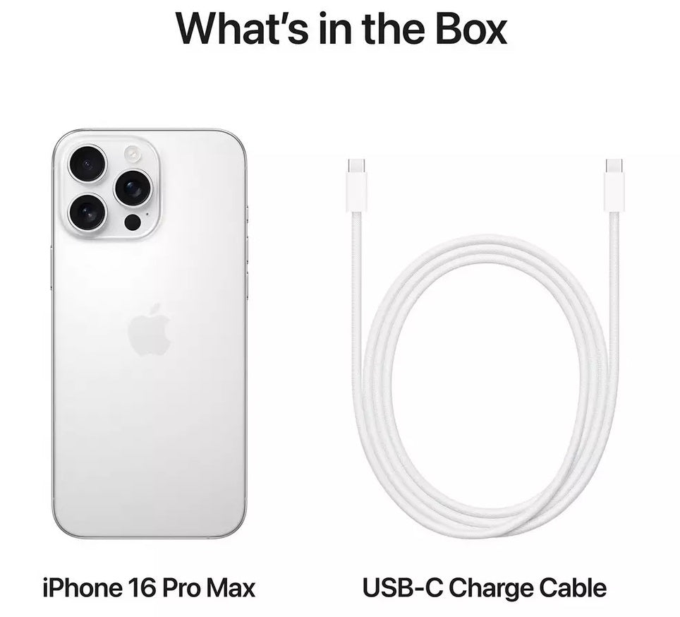 Apple iPhone 16 Pro Max 6.9'' 5G Smartphone 256GB Unlocked SIM-Free - White - Kazoop