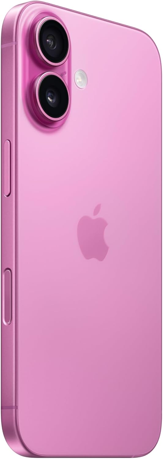 Apple iPhone 16 6.1'' 5G iOS Smartphone 128GB Unlocked Dual SIM-Free - Pink