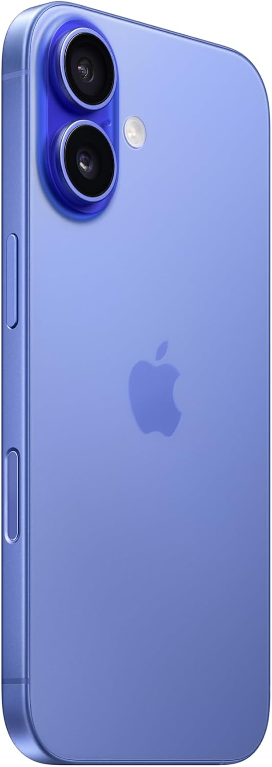 Apple iPhone 16 128GB 5G SIM-Free Smartphone Unlocked Dual-SIM - Ultramarine - Kazoop