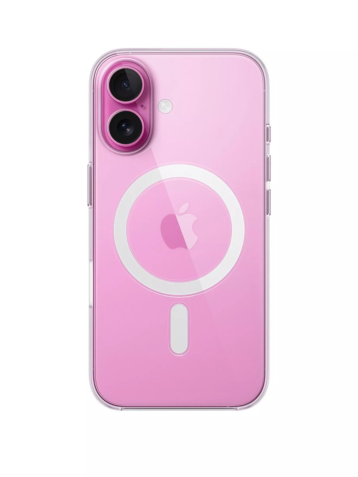 Apple iPhone 16 Genuine Protective Fleixble Back Case with MagSafe - Clear