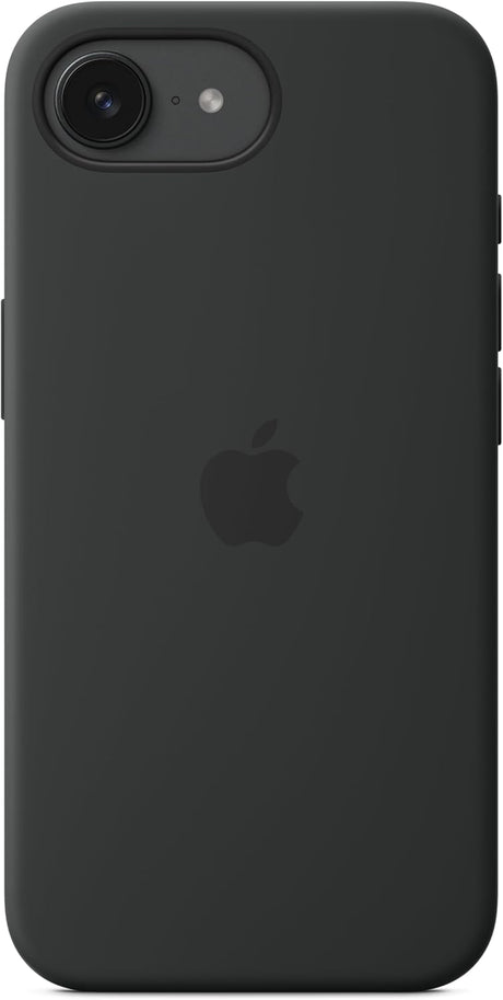 Apple iPhone 16e Protective Soft-Touch Silicone Phone Case - Black