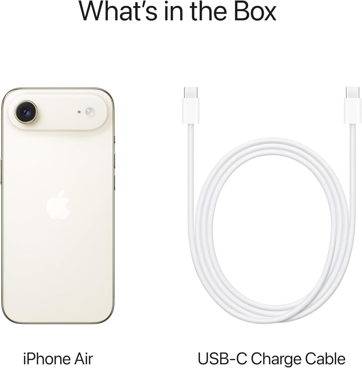 Apple iPhone Air 6.5'' 5G Smartphone 256GB Unlocked SIM-Free - Light Gold