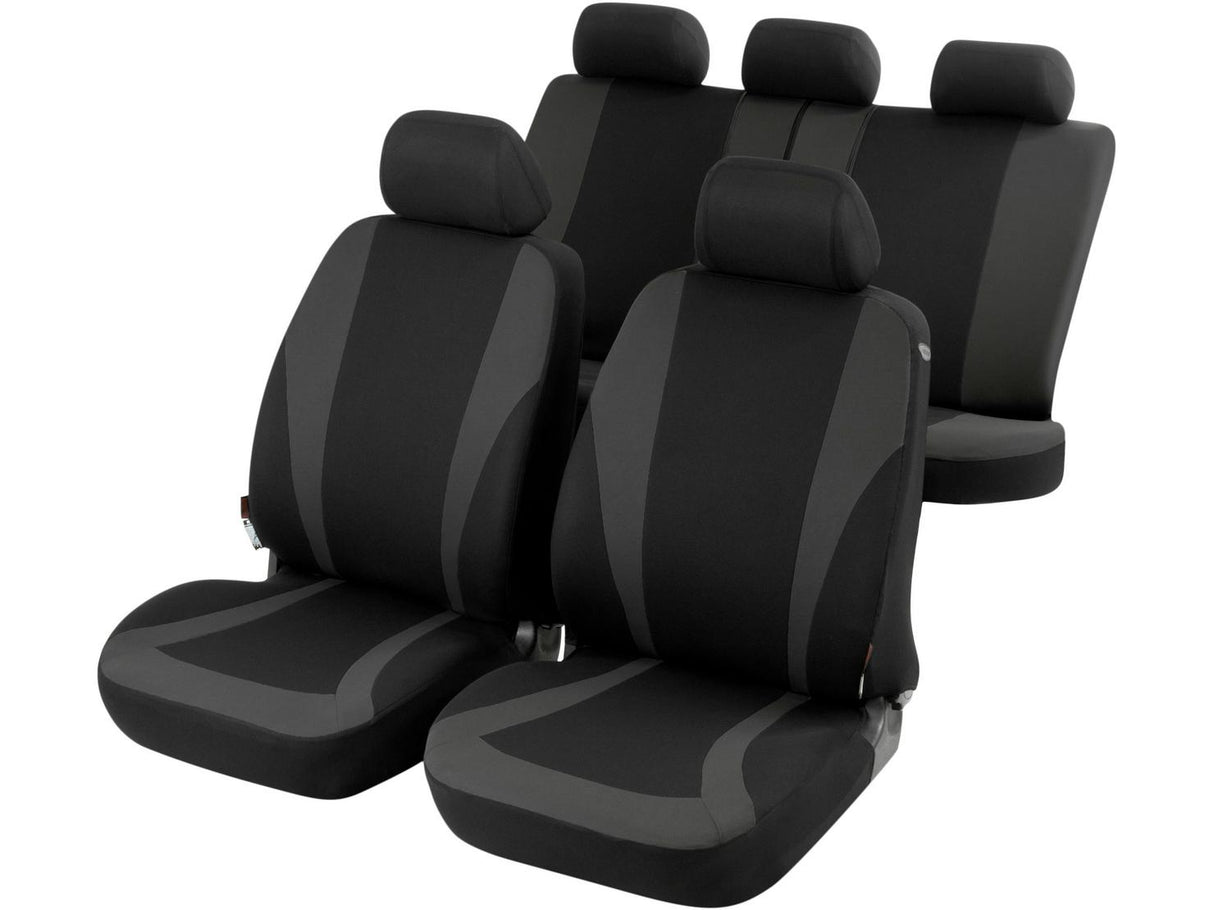 Halfords Polyester Universal Fitting Seat Cover Set With Padding Mendoza