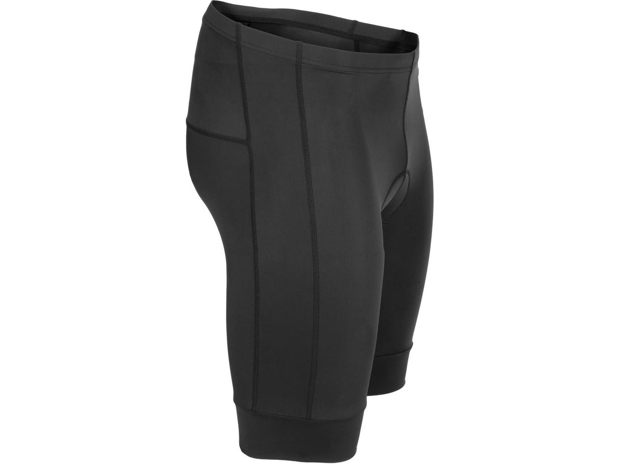 Ridge Mens Stretchy Cycling Sports Shorts with Grippers - Size XL - Black