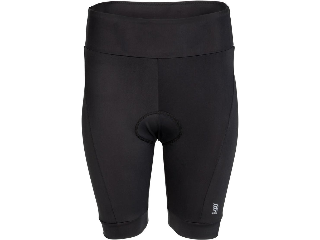 Ridge Womens Sports Cycling Polyester Shorts with Grippers - Size 14 - Black