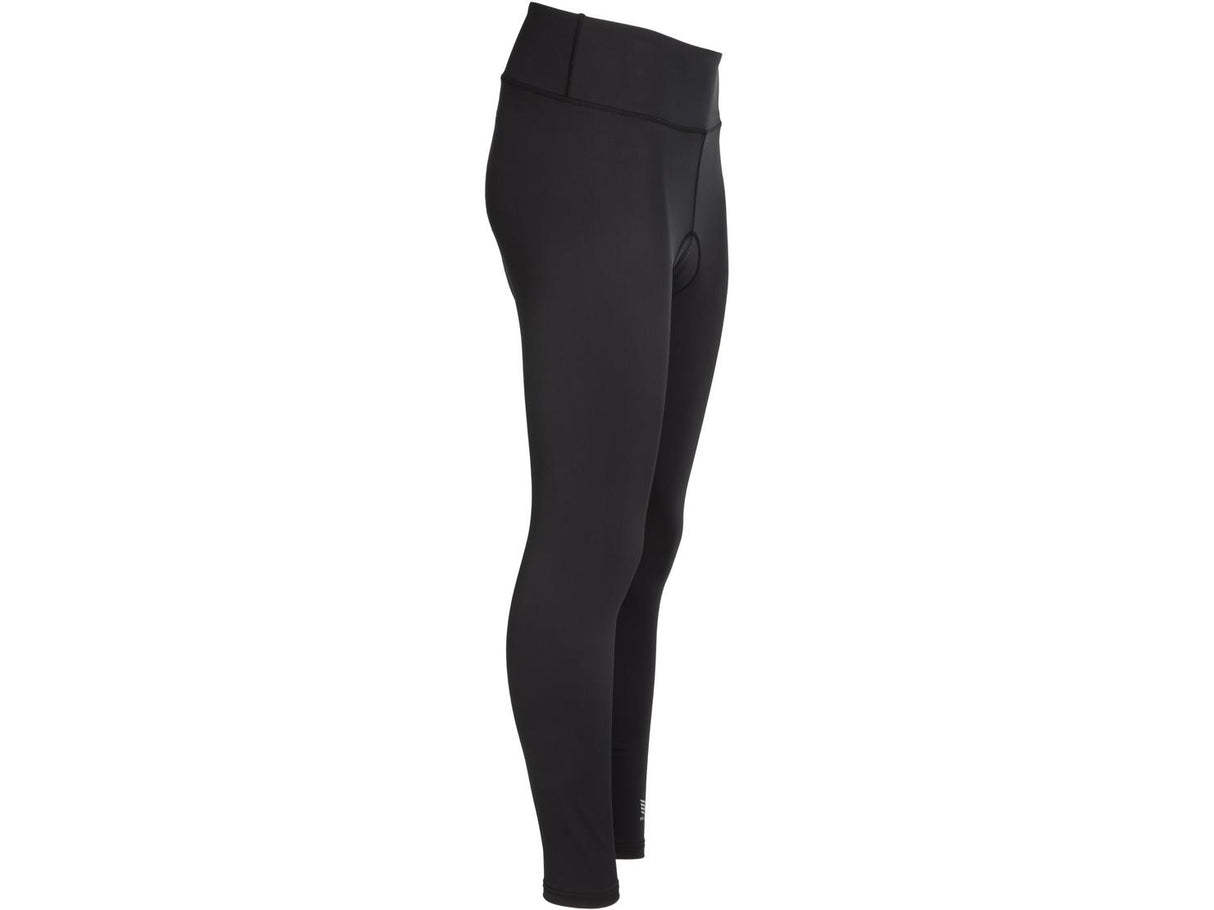 Ridge Womens Flexible High Waist Padded Cycling Leggings - Size 10 - Black