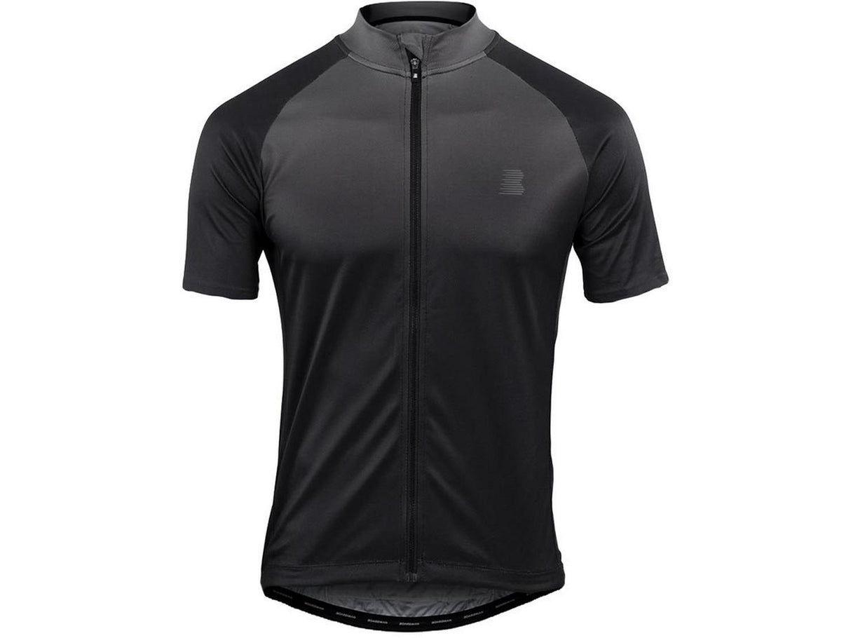Boardman Mens Short Sleeve Cycling Jersey with Pockets Size XXL - Black/Fade