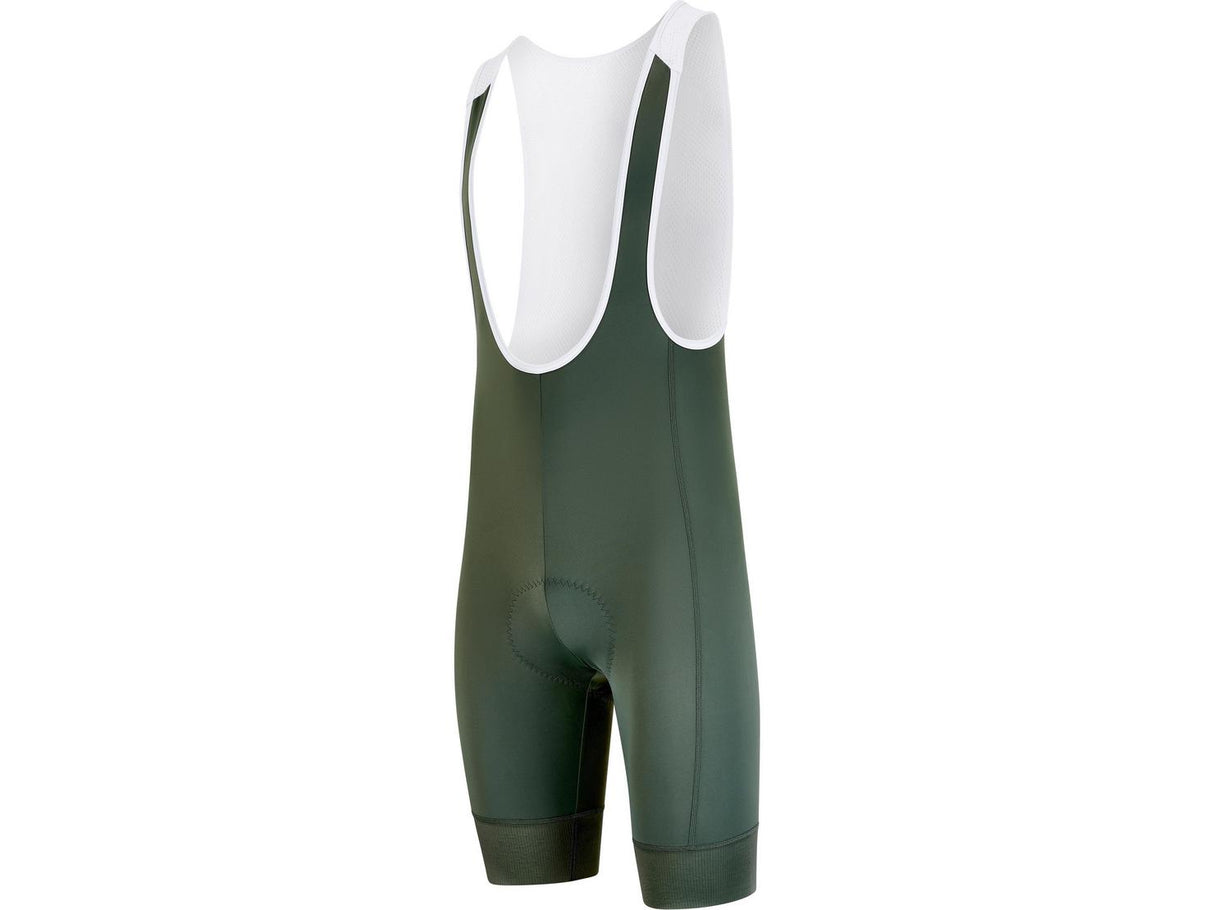 Keada Sports Men's Essential Padded Cycling Bib Shorts - Size Large - Olive