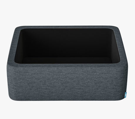 Swyft Model 02 Storage Ottoman Footstool 39 x 60 x 92cm - Linen Marine Blue