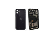 Apple iPhone 12 Genuine Glass Back Housing/Frame 100% Original Parts - Black - Kazoop
