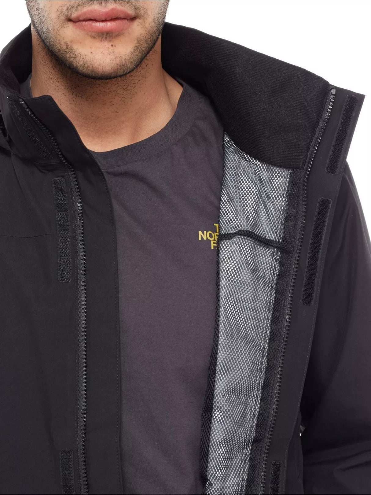 The North Face Sangro Men's Lightweight Waterproof Jacket - TNF Black - S