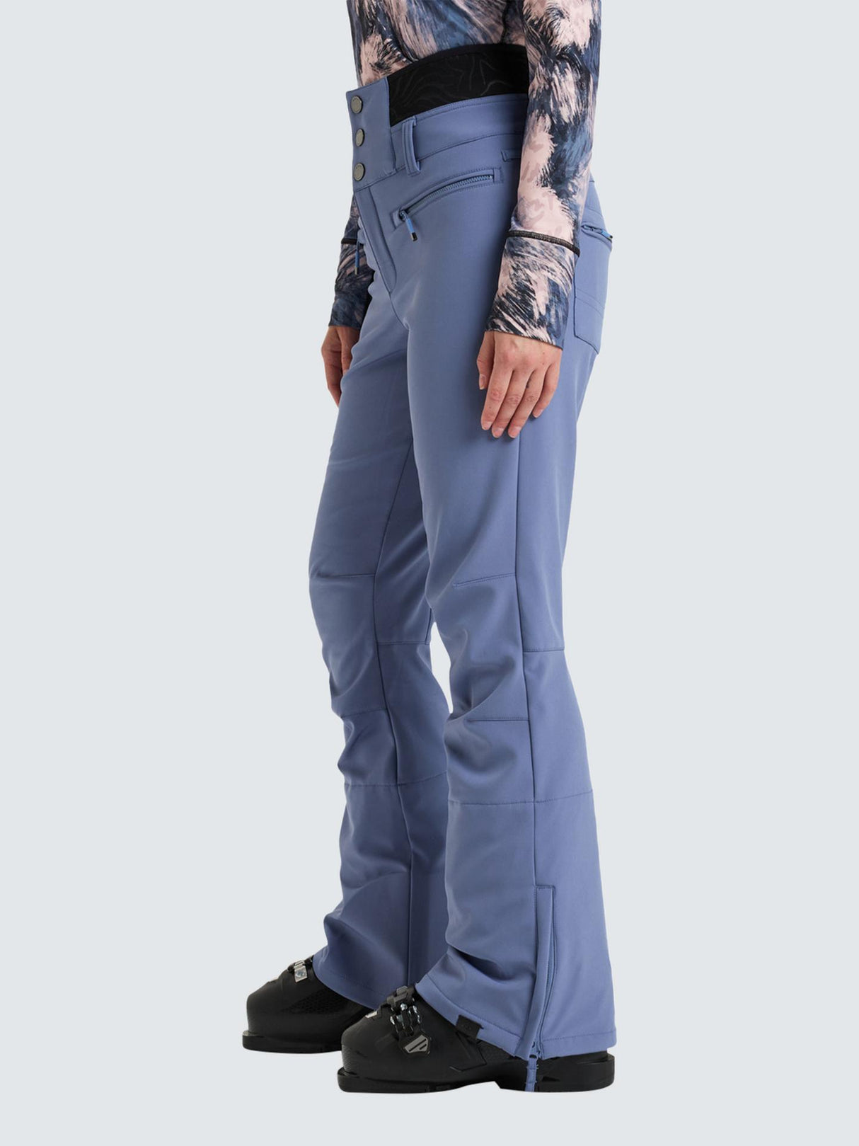 Roxy Women's Waterproof Polyester Blend Rising Ski Trousers XS - Wild Wind