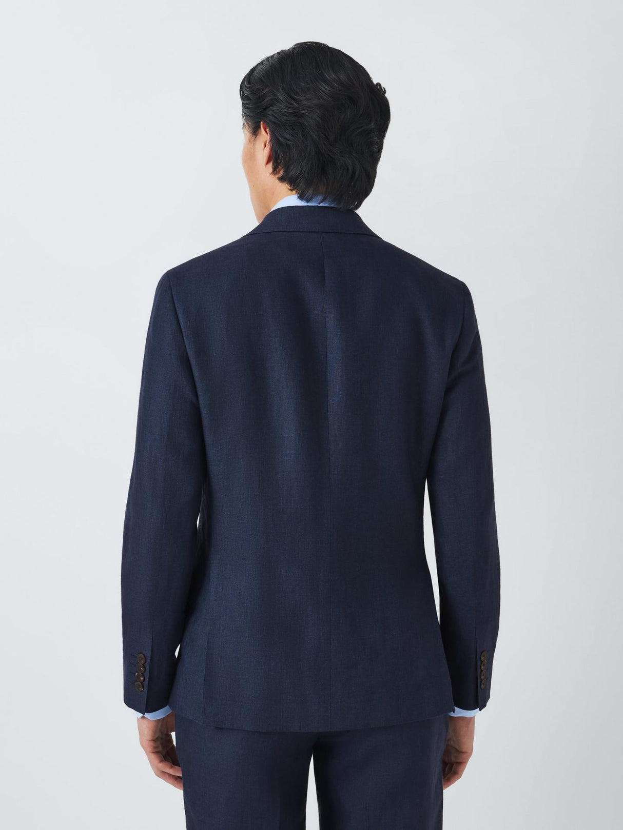 John Lewis Mens Lenham Single Breasted Regular Fit Linen Suit Jacket 42R