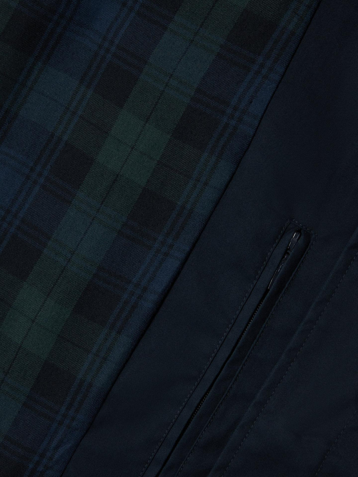 John Lewis Mens Regular Fit Cotton Blend Button City Mac Navy - Size Large