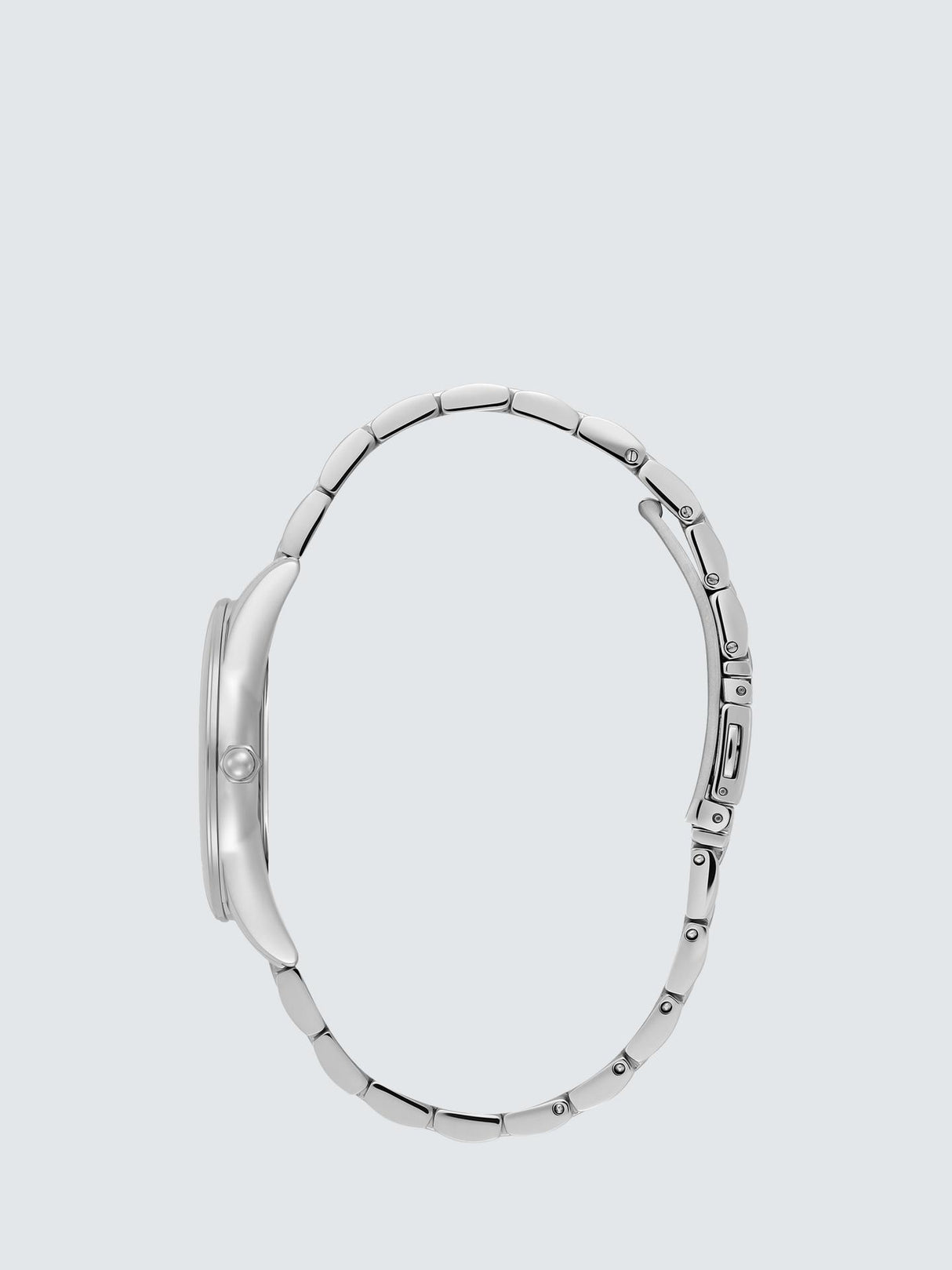 Olivia Burton Womens Intensity Crush Swirl Bracelet 34mm Watch Purple/Silver