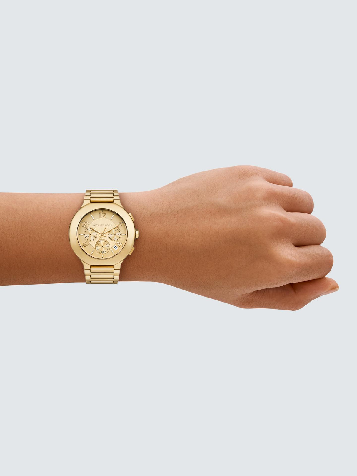 Michael Kors MK7520 Women's Gramercy Date Bracelet Strap 40mm Watch - Gold