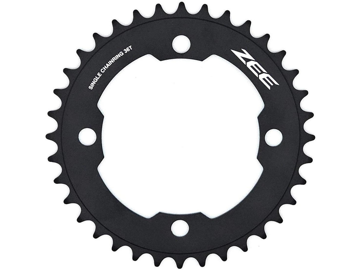 Shimano FC-M640 Zee 10-Speed 104mm BCD 4 arm Single Chainring 36T - Black