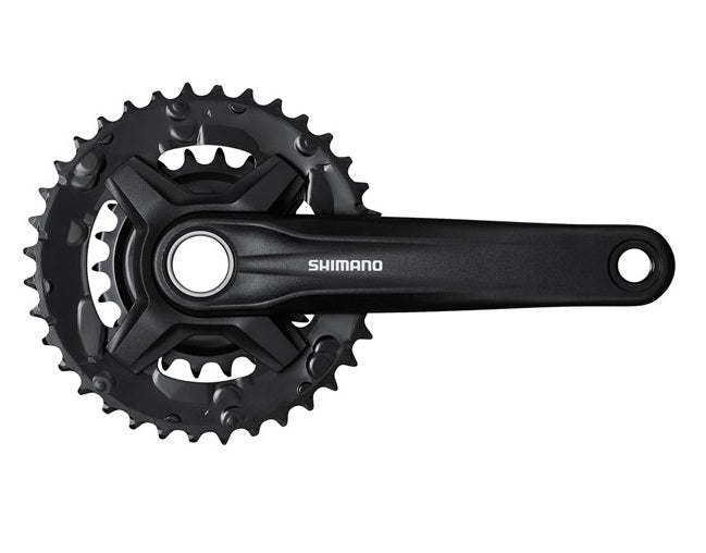 Shimano Altus FC-MT210-2 Chainset Without Chainguard 36/22 9-speed - Black