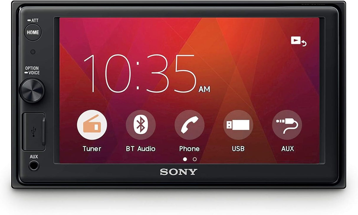 Sony XAV-AX1000 Bluetooth Car Play 6.2'' AV Voice Control Media Receiver