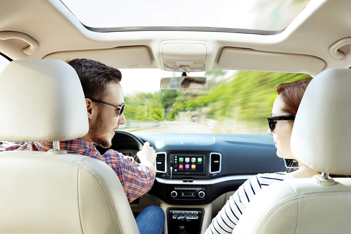 Sony XAV-AX1000 Bluetooth Car Play 6.2'' AV Voice Control Media Receiver