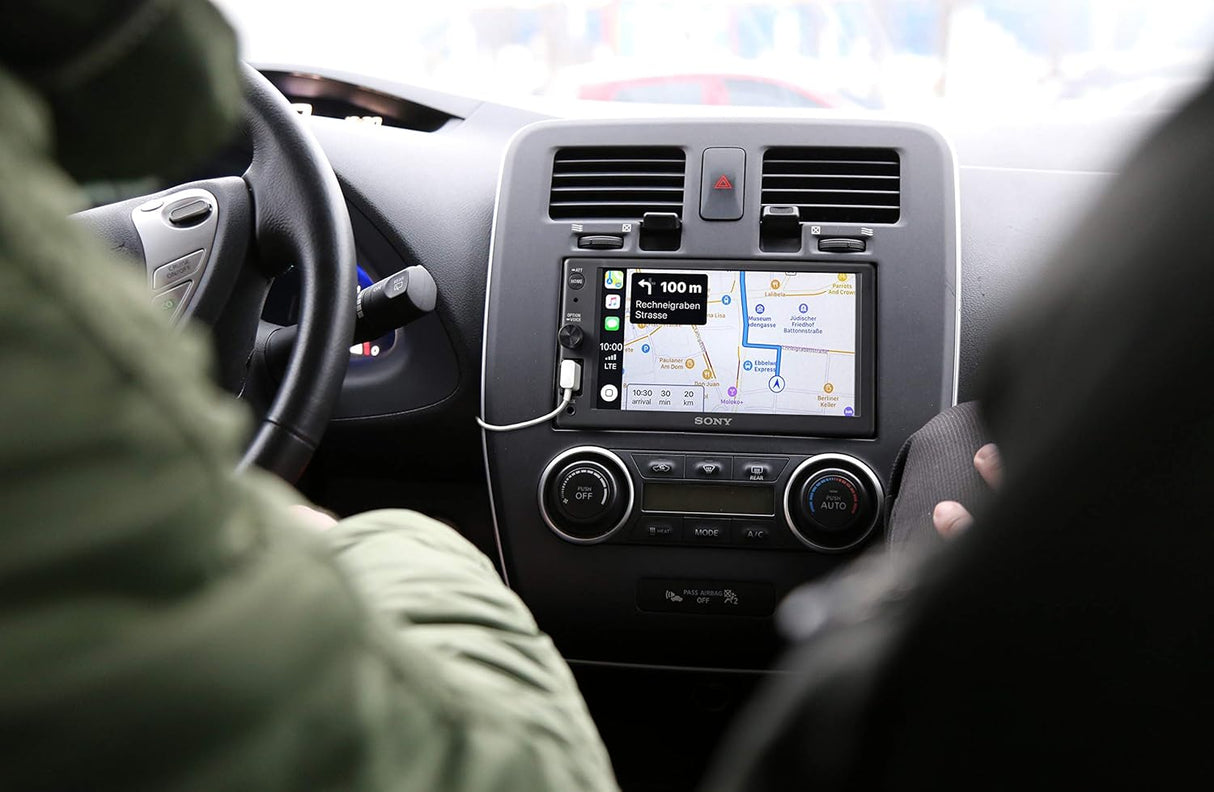 Sony XAV-AX1000 Bluetooth Car Play 6.2'' AV Voice Control Media Receiver