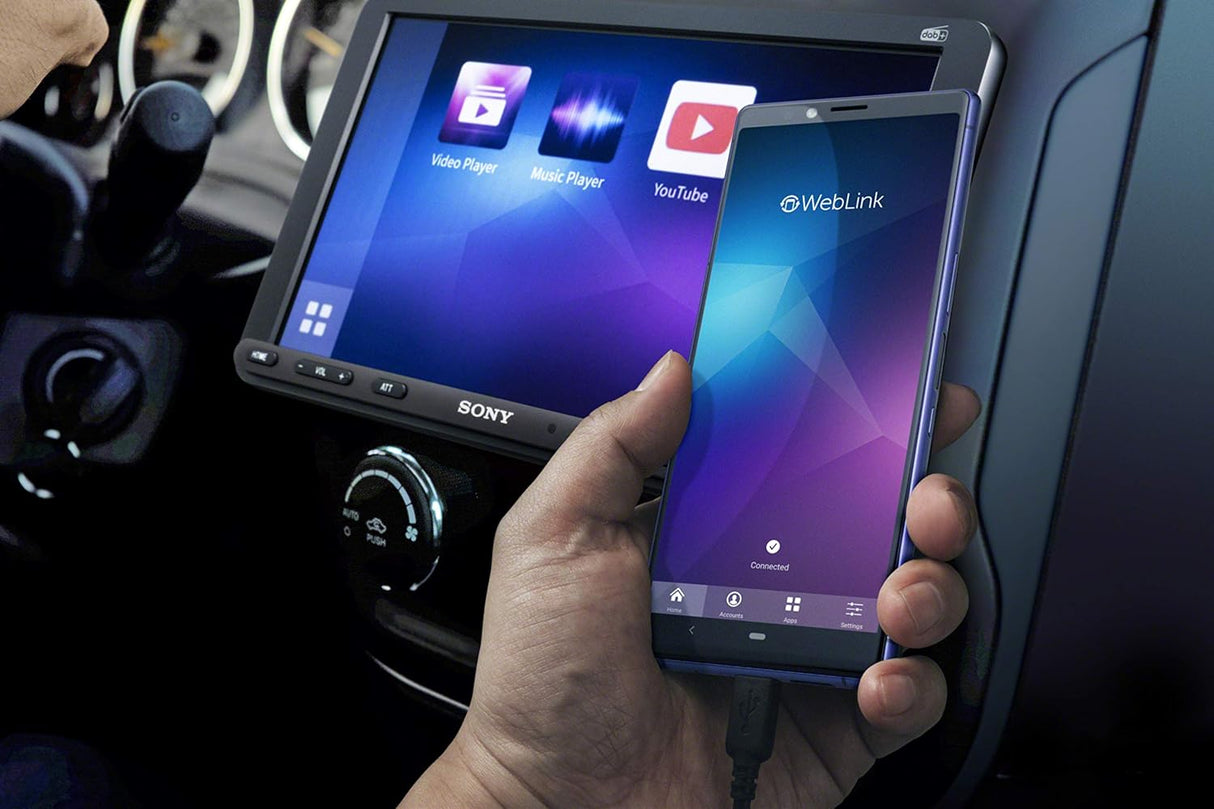 Sony XAV-AX8050D Bluetooth DAB Car Play/Android Auto 9'' Car Media Receiver