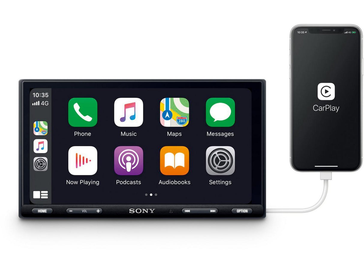 Sony XAV-AX5650 Bluetooth 6.95" Android Apple CarPlay DAB Media Receiver