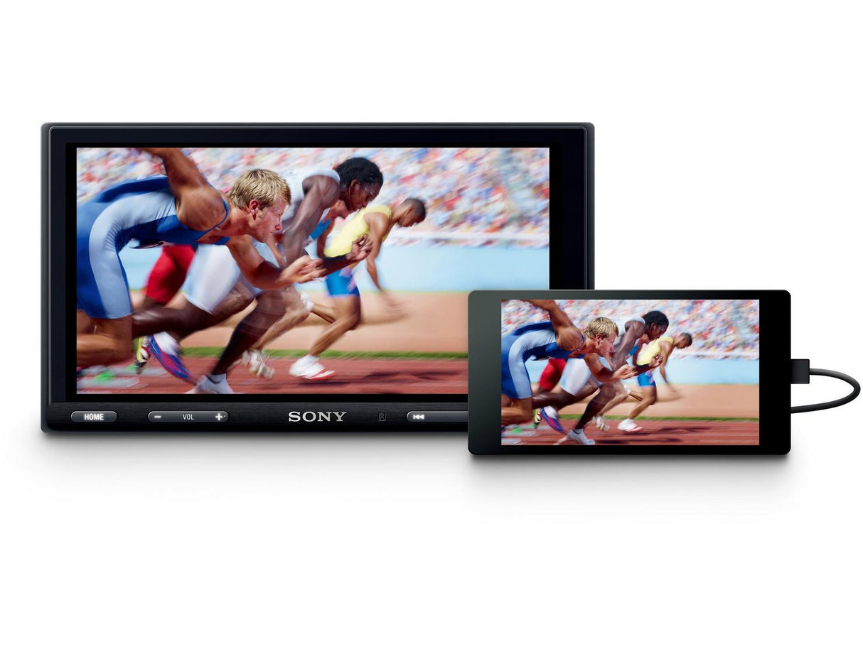 Sony XAV-AX5650 Bluetooth 6.95" Android Apple CarPlay DAB Media Receiver