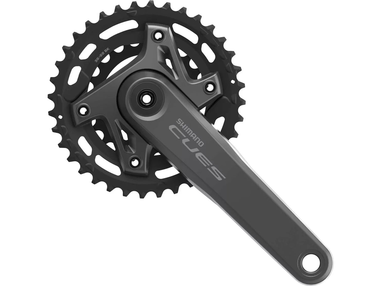 Shimano FC-U6000 CUES 2 Piece Chainset for 9/10/11-Speed 175mm 36/22T
