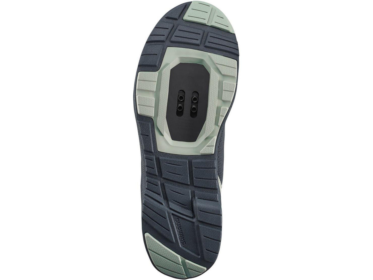 Shimano EX300W Women's City/Touring SPD Cycling Shoes - Size 38 - Grey/Mint