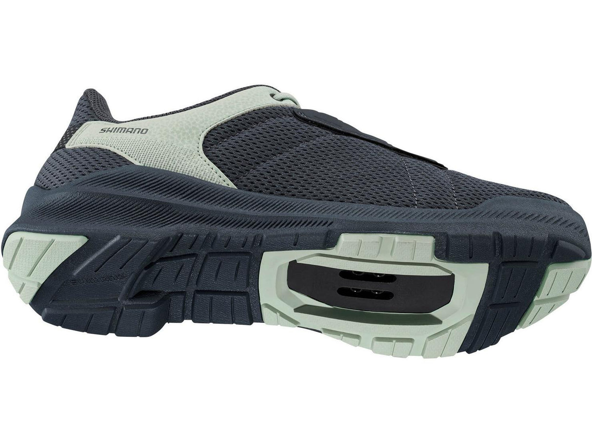 Shimano EX300W Women's City/Touring SPD Cycling Shoes - Size 38 - Grey/Mint