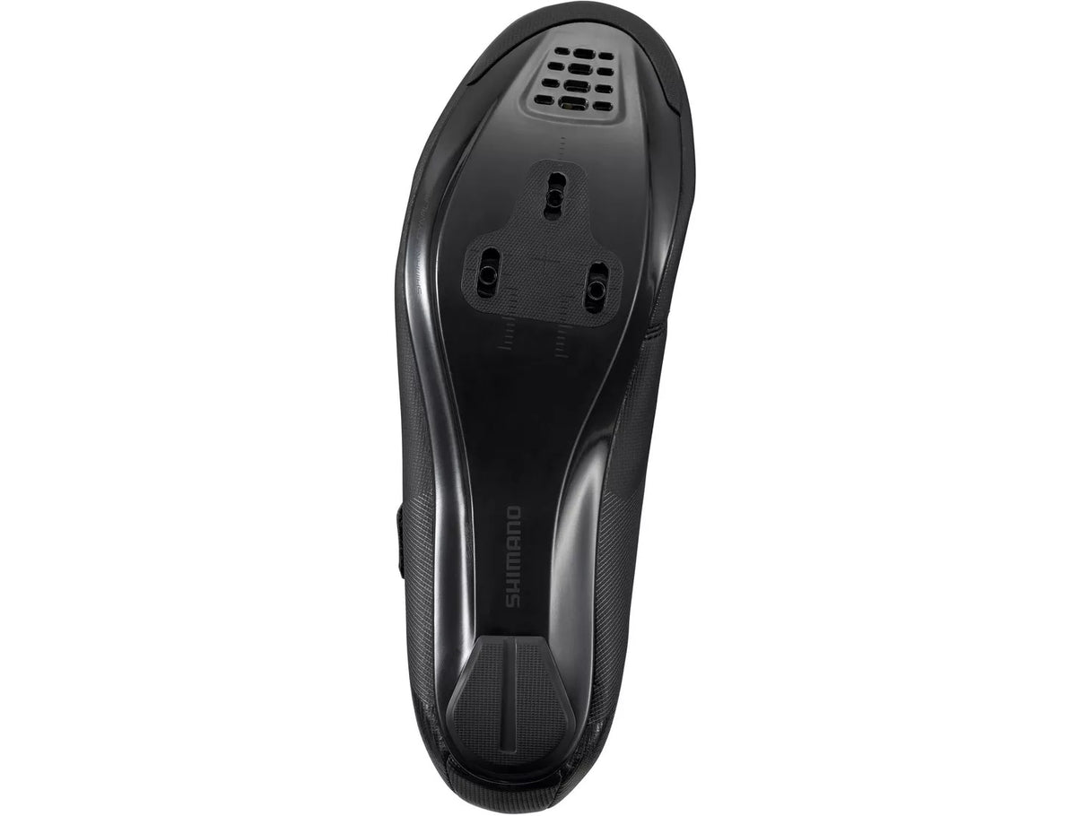 Shimano RC1 Men's SPD-SL Road Cycling Velcro Training Shoes - Black - EU 40