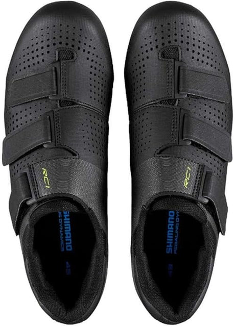 Shimano RC1 RC100 SPD-SL Road Cycling Shoes Black - Size 42 EU