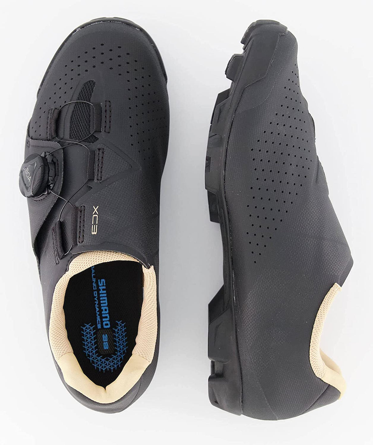 Shimano BXC300WL36 SPD Women's Cycling Shoes Size 39 EU - Black