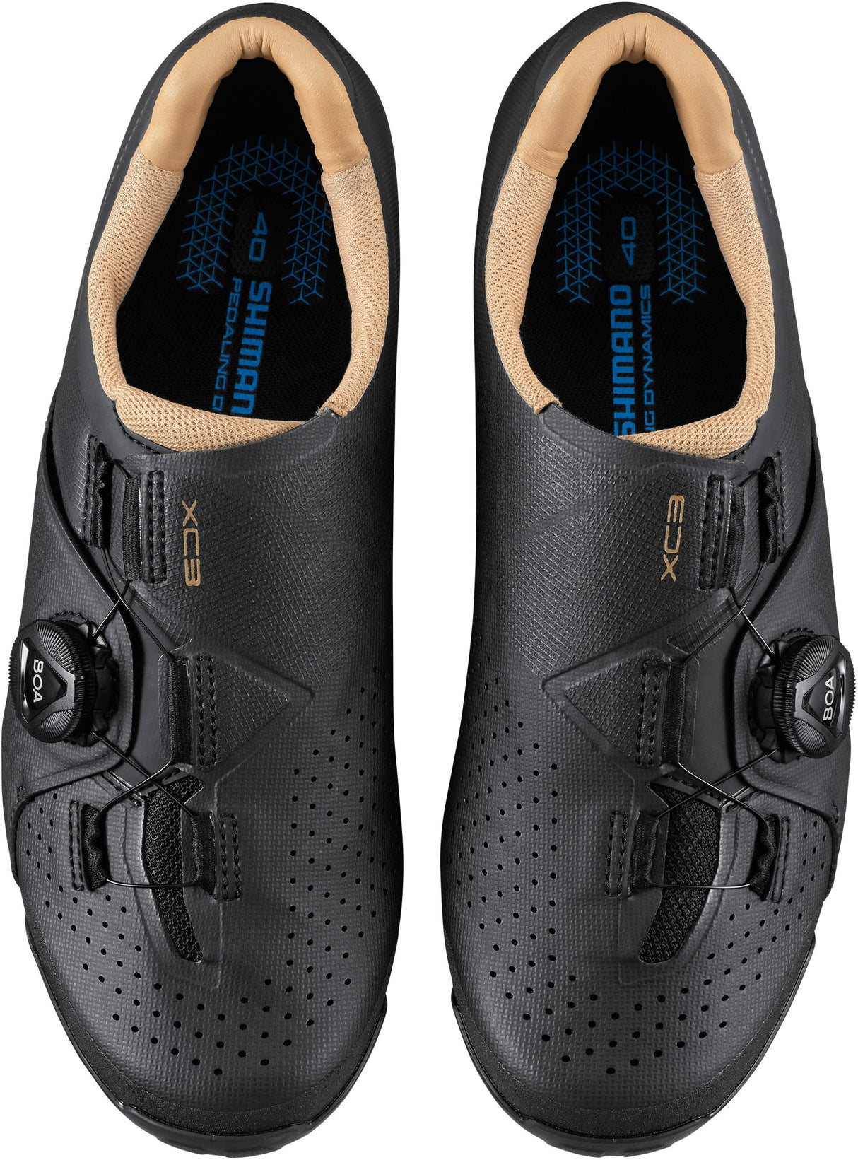 Shimano XC300W SPD Women's Synthetic Road Cycling Shoes - Black - Size 38