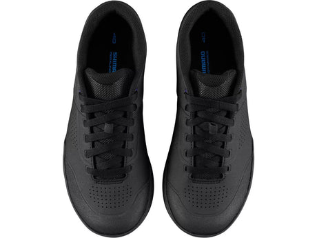 Shimano GR5 (GR501W) Women's Lace-Up Flat Pedal Black Cycling Shoes - EU 37