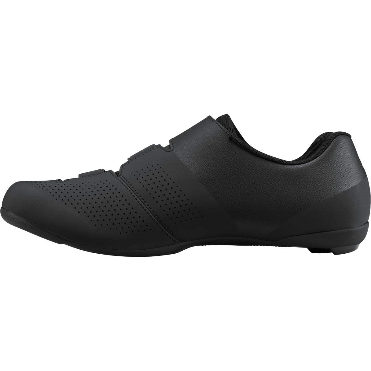 Shimano RC102 Mens Straps Synthetic Road Cycling Shoes - Size 45 EU - Black