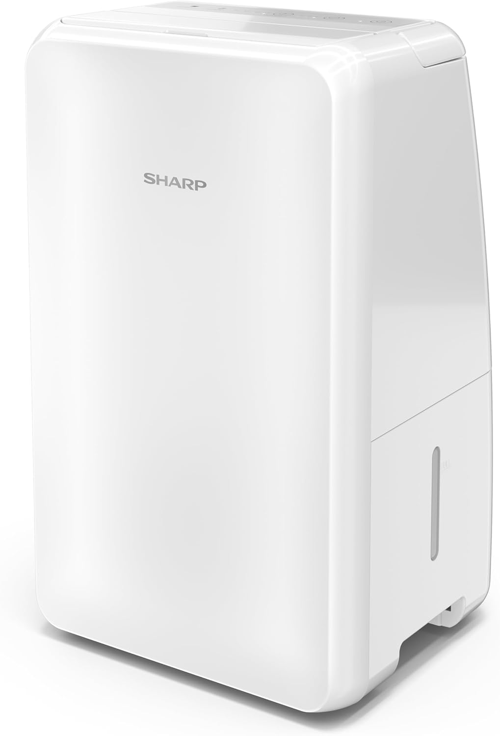 SHARP UD-T10AU-W 10L LED Display Portable Compact Dehumidifier - White