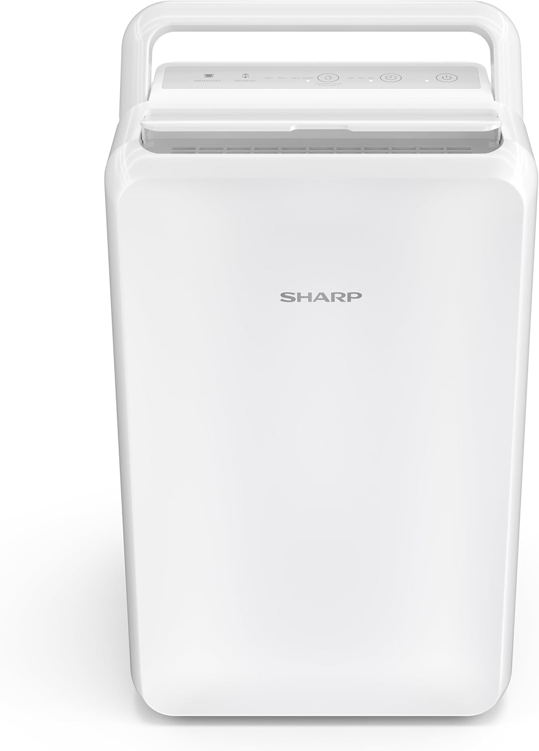 SHARP UD-T10AU-W 10L LED Display Portable Compact Dehumidifier - White