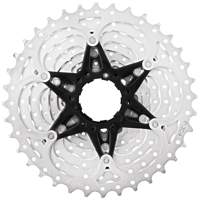 SunRace CSMS1-TAW 10-Speed Lightweight Bike Cassette 11-36T Metallic Silver