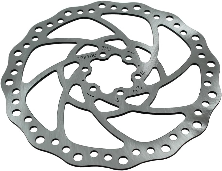 Tektro Disc Brake Rotor 2.3mm Thick TR23 160mm 6-Bolt Aluminium - Silver