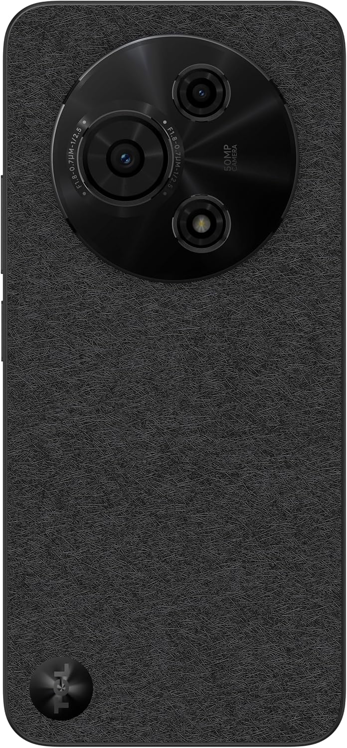 TCL 605 4G 6.7'' Smartphone 4GB RAM 128GB Unlocked Dual SIM-Free - Black C