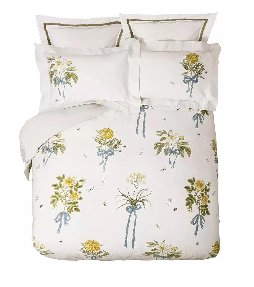 Sanderson x Giles Deacon Cupid's Beau Duvet Cover Set - Multi - King Size
