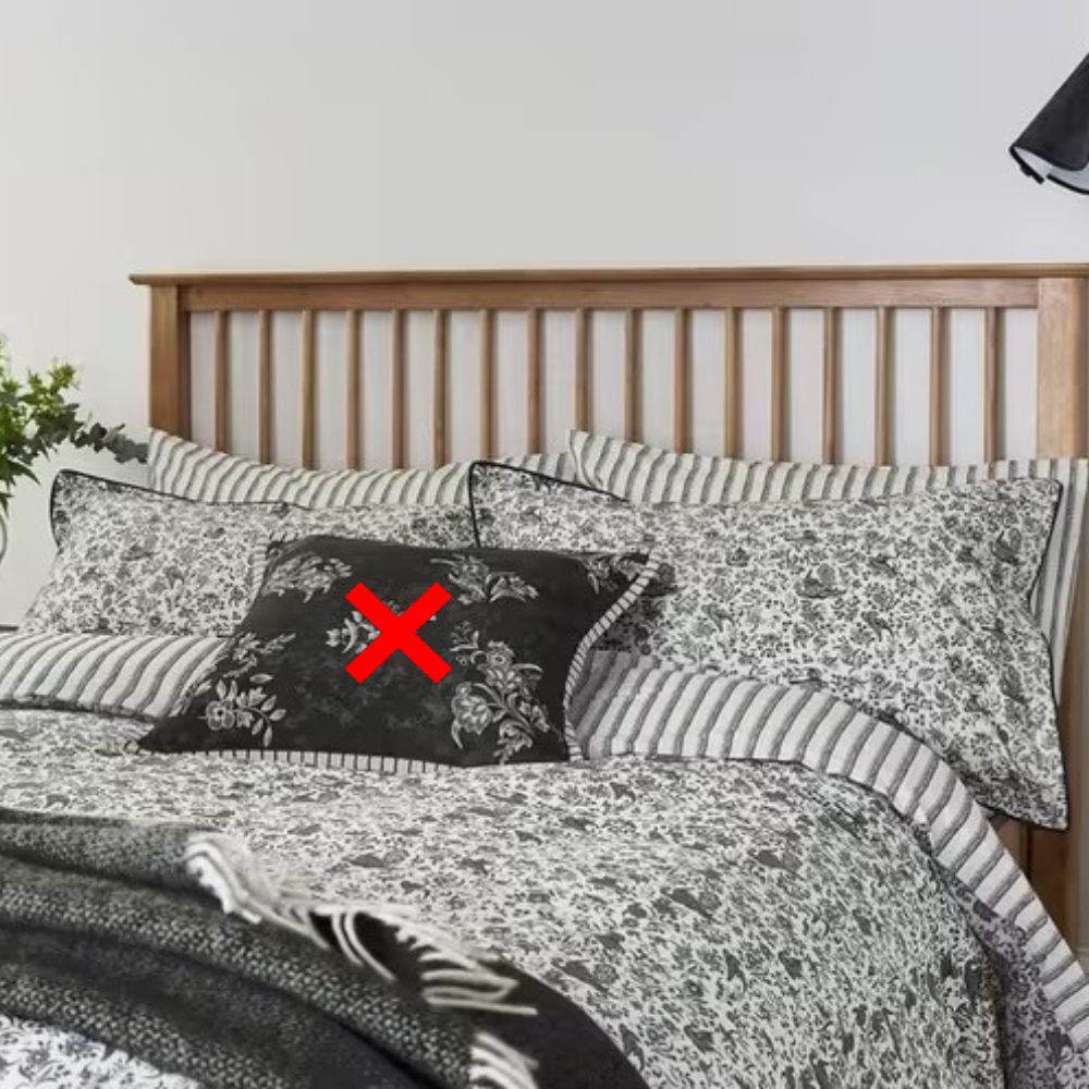 Burleigh x Bedeck Regal Peacock Cotton Percale Grey Duvet Cover Set - King