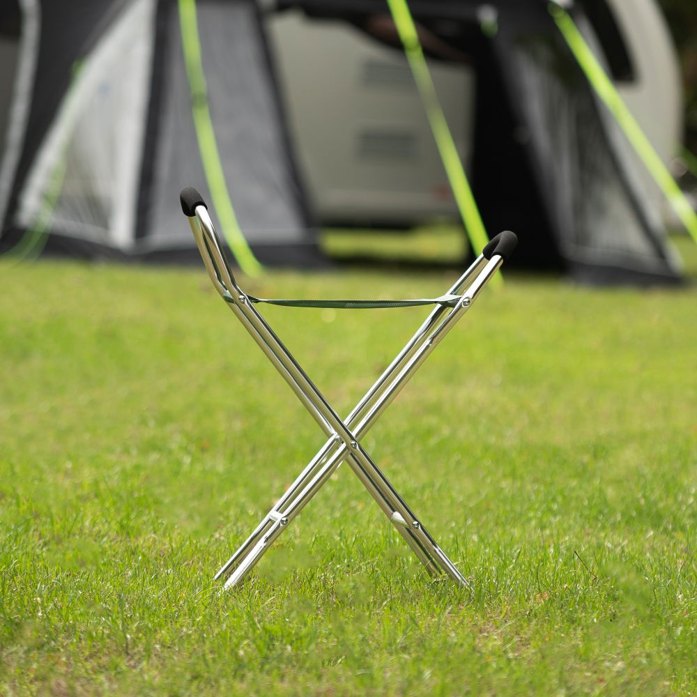 Leisurewize Lightweight Padded Handles Folding H86cm Walkers Seat - Green